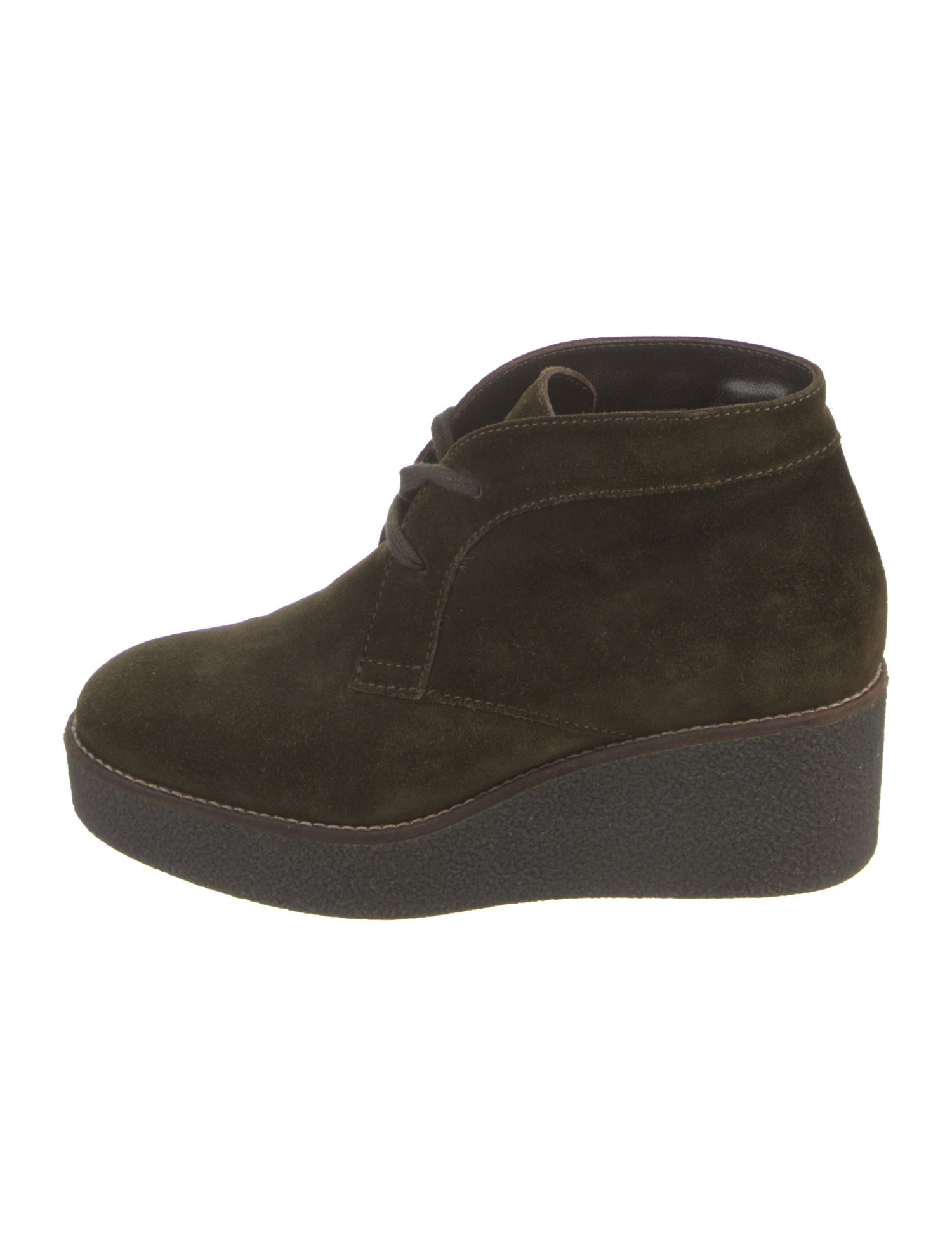 Aquatalia Suede Lace-Up Boots