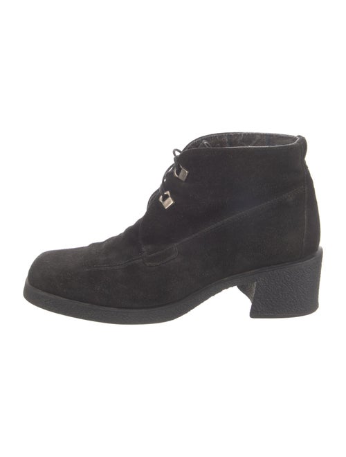 Aquatalia Suede Lace-Up Boots