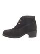 Aquatalia Suede Lace-Up Boots