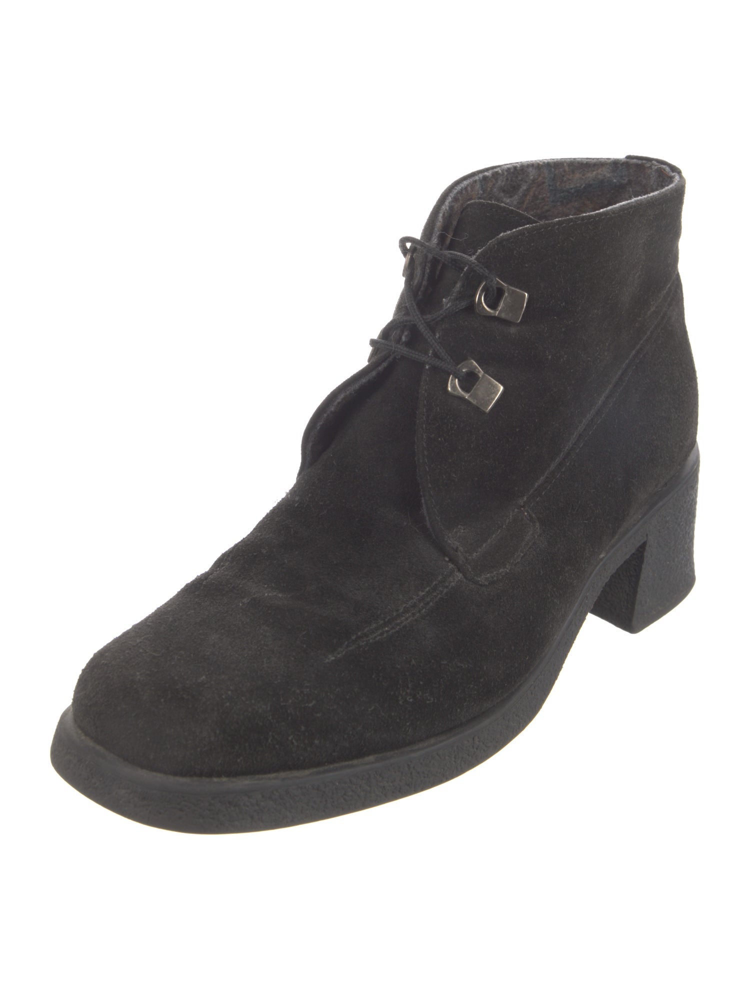 Aquatalia Suede Lace-Up Boots