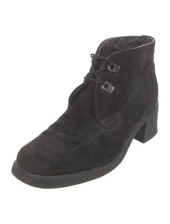 Aquatalia Suede Lace-Up Boots