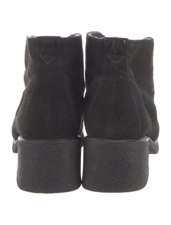 Aquatalia Suede Lace-Up Boots