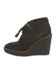 Aquatalia Suede Lace-Up Boots