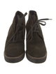 Aquatalia Suede Lace-Up Boots