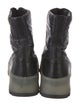 Aquatalia Leather Combat Boots