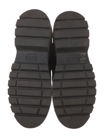 Aquatalia Leather Combat Boots