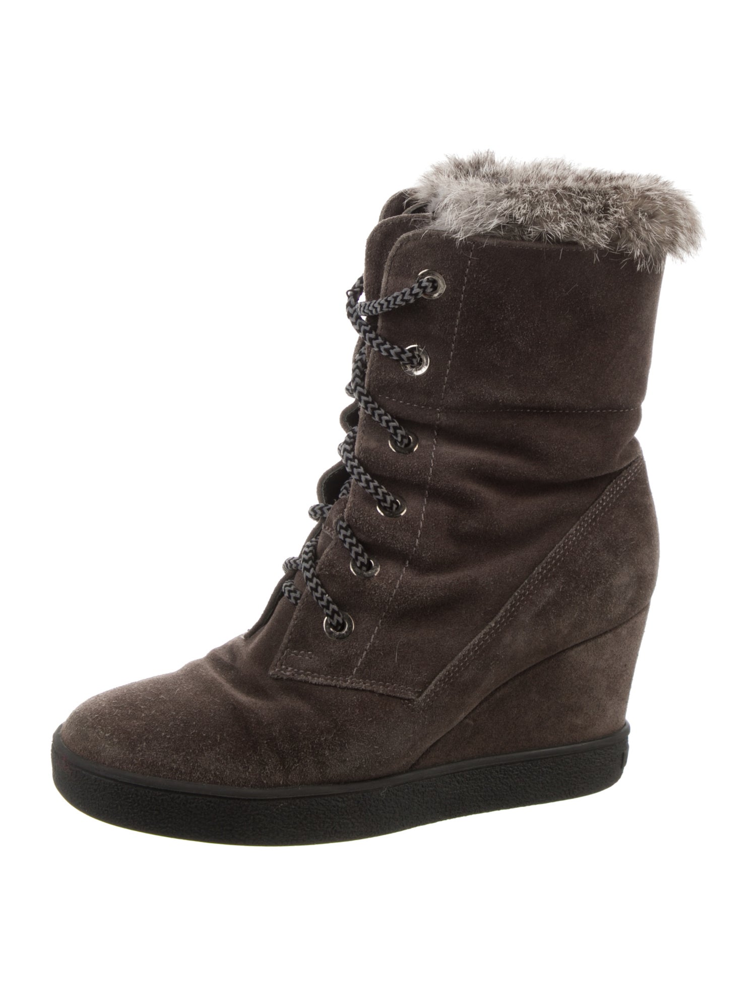 Aquatalia Suede Lace-Up Boots