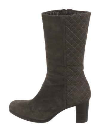 Aquatalia Suede Printed Boots