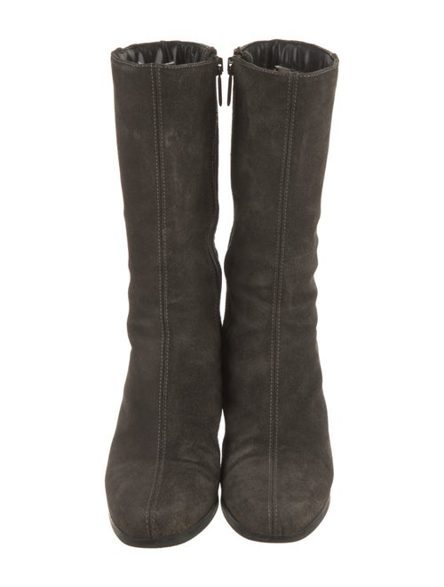 Aquatalia Suede Printed Boots