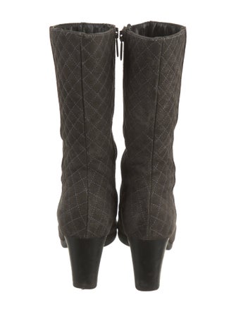 Aquatalia Suede Printed Boots