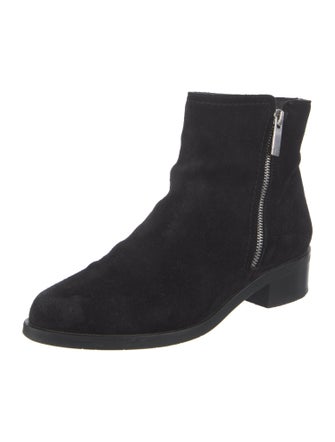 Aquatalia Suede Combat Boots