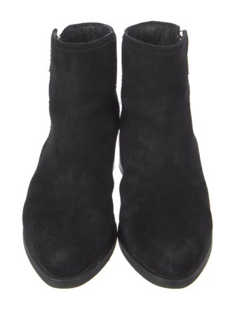 Aquatalia Suede Combat Boots