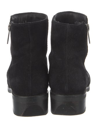 Aquatalia Suede Combat Boots