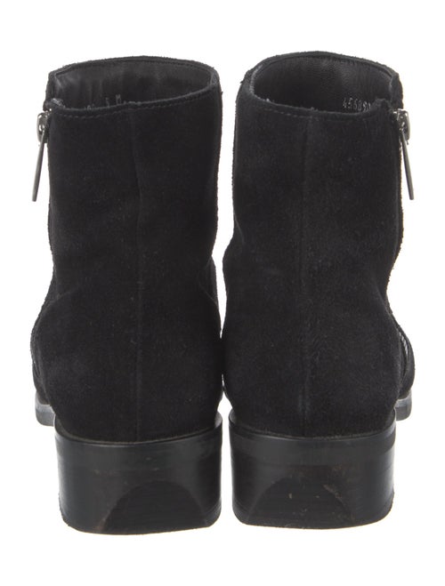 Aquatalia Suede Combat Boots