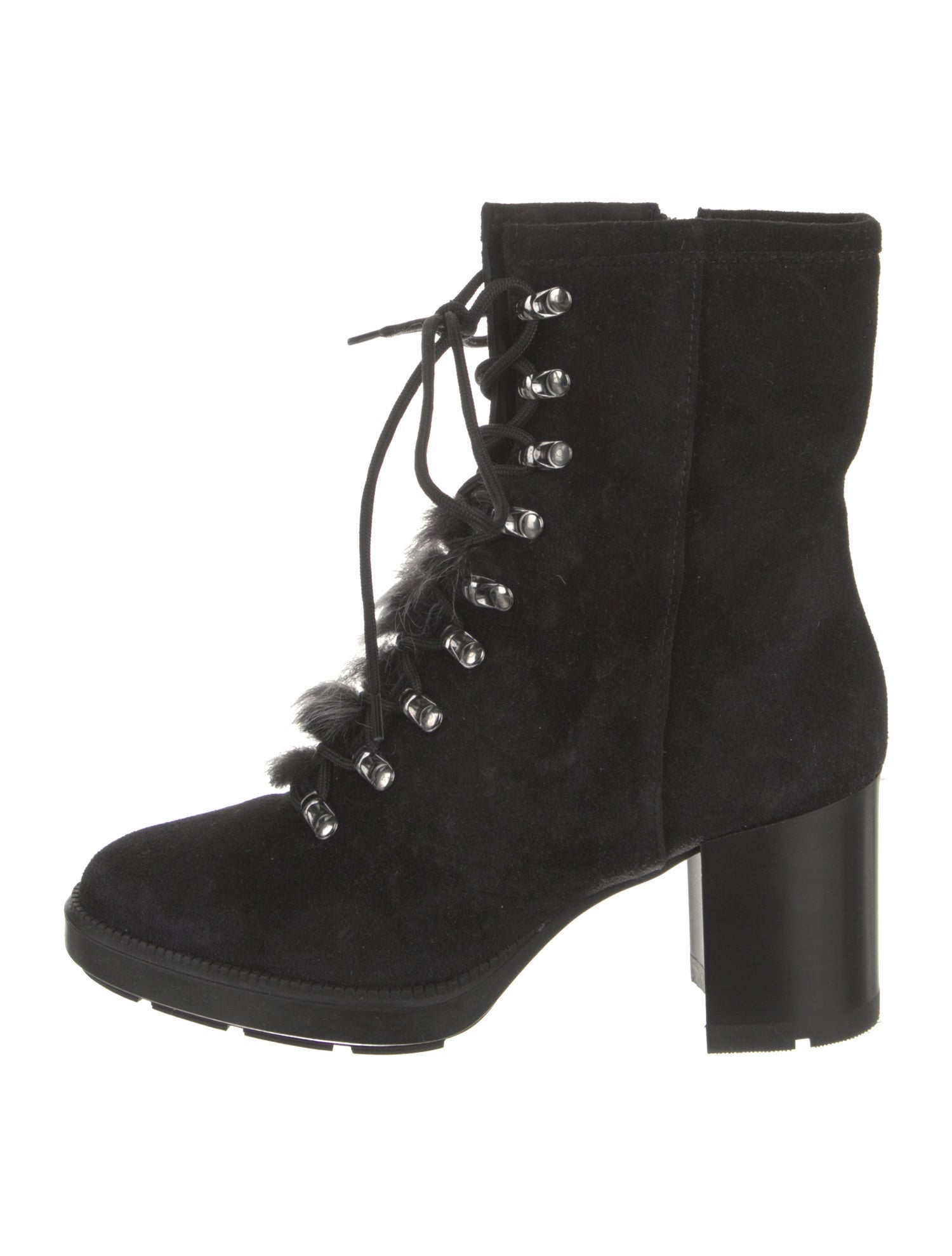Aquatalia Suede Lace-Up Boots