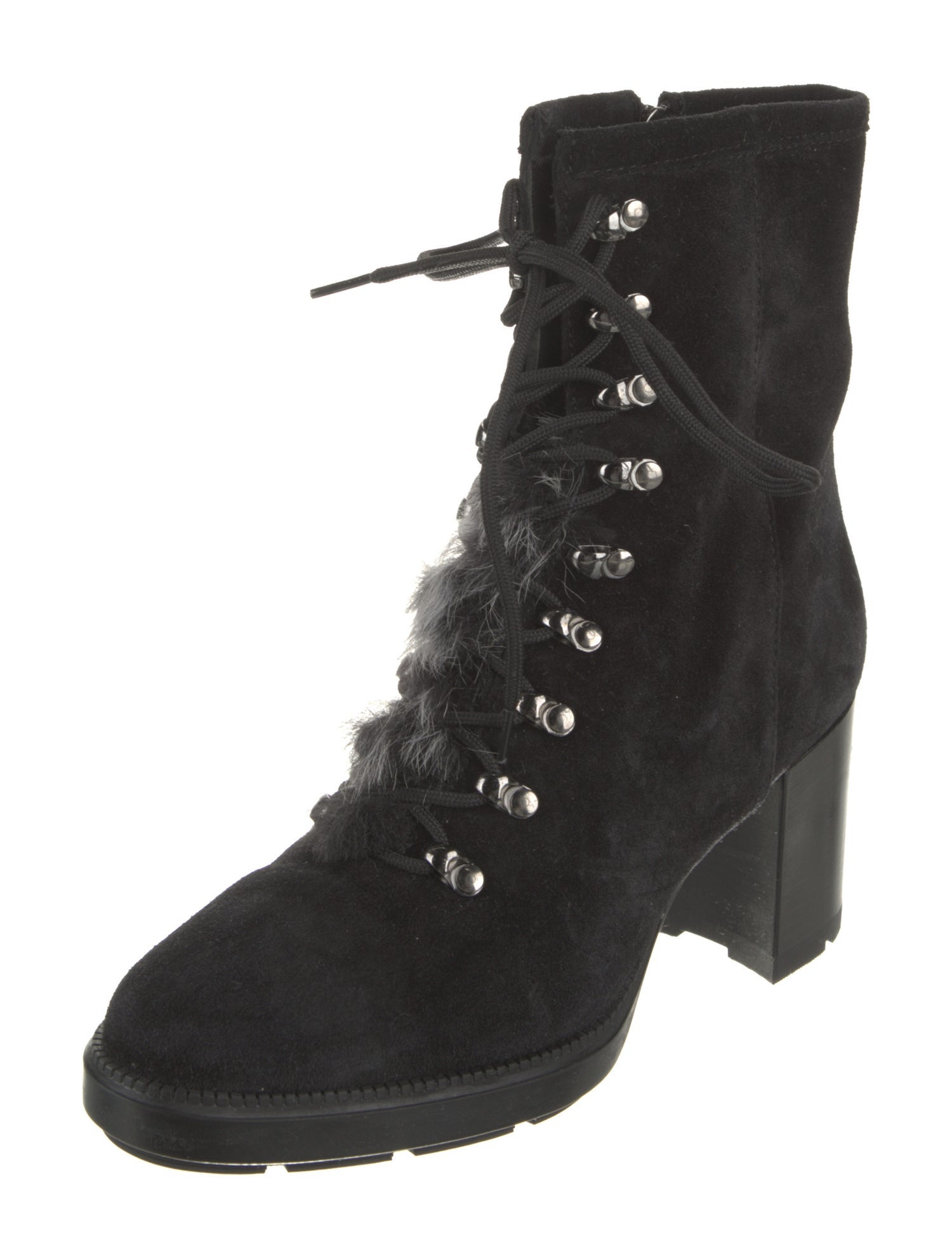 Aquatalia Suede Lace-Up Boots