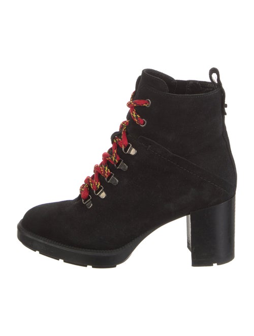 Aquatalia Suede Combat Boots