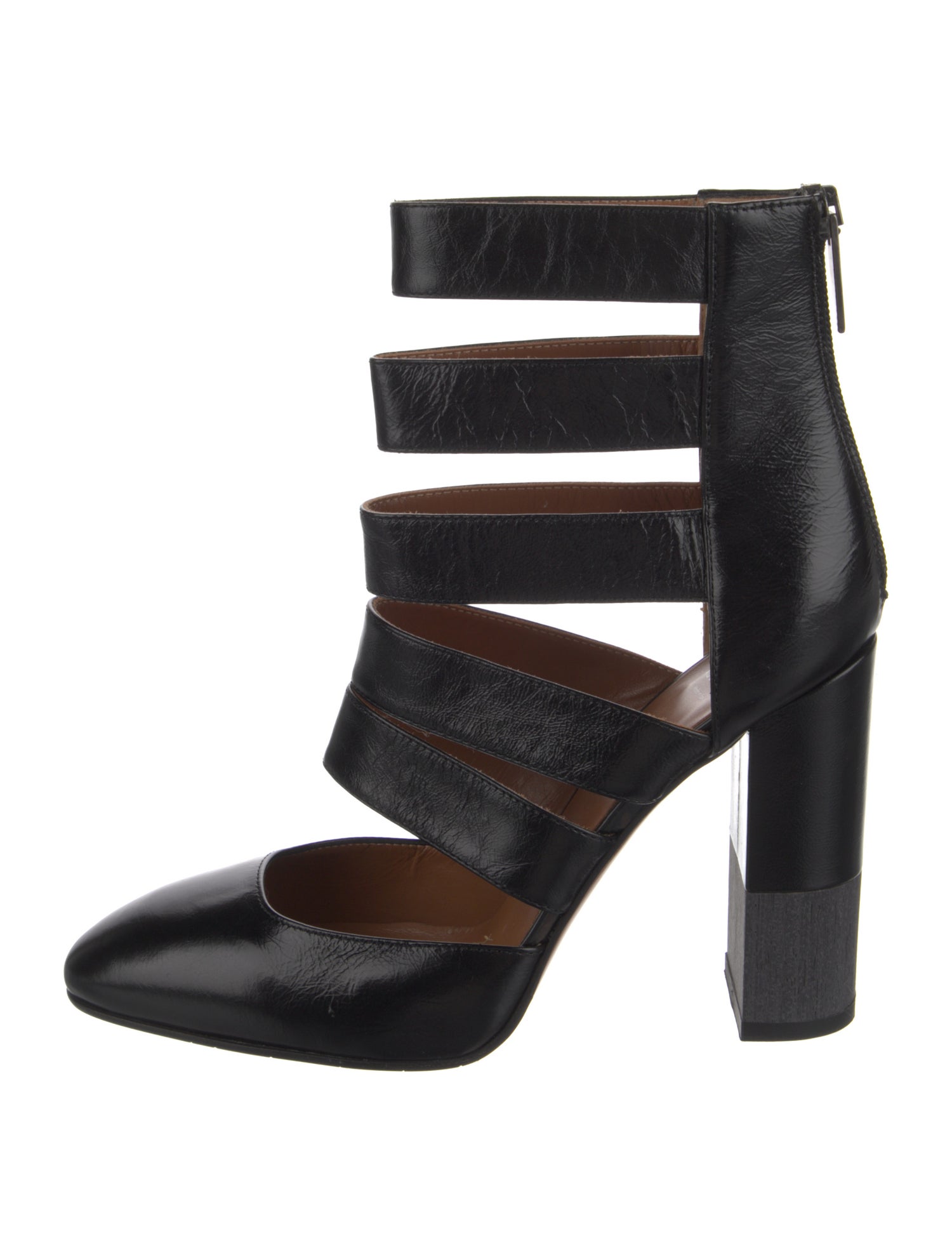 Aquatalia Leather Printed Boots