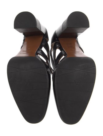 Aquatalia Leather Printed Boots