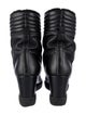 Aquatalia Leather Mesh Accents Boots