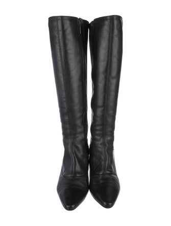 Aquatalia Leather Riding Boots