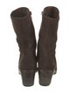 Aquatalia Suede Whipstitch Trim Boots