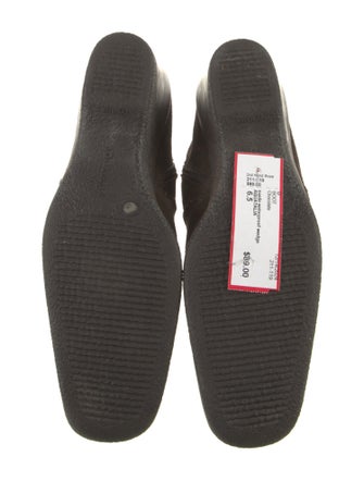 Aquatalia Suede Whipstitch Trim Boots