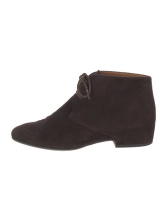Aquatalia Suede Lace-Up Boots