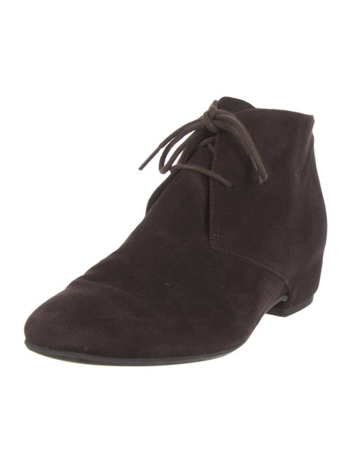 Aquatalia Suede Lace-Up Boots