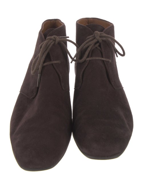 Aquatalia Suede Lace-Up Boots