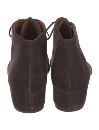 Aquatalia Suede Lace-Up Boots