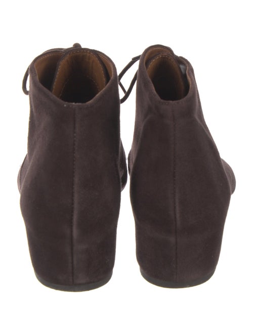 Aquatalia Suede Lace-Up Boots