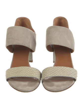 Aquatalia Suede Sandals