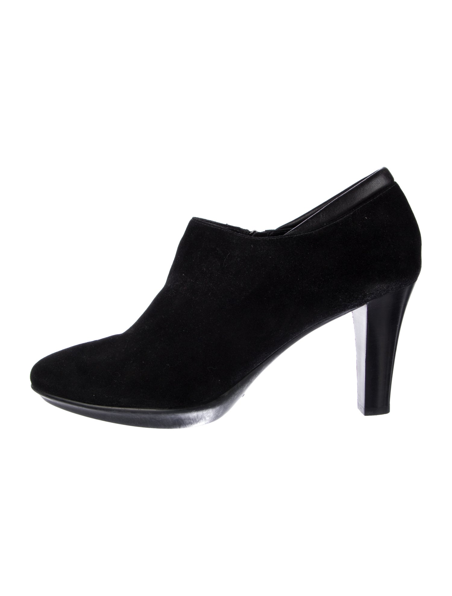 Aquatalia Suede Leather Trim Embellishment Boots