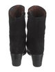 Aquatalia Suede Whipstitch Trim Sock Boots