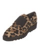 Aquatalia Ponyhair Animal Print Loafers