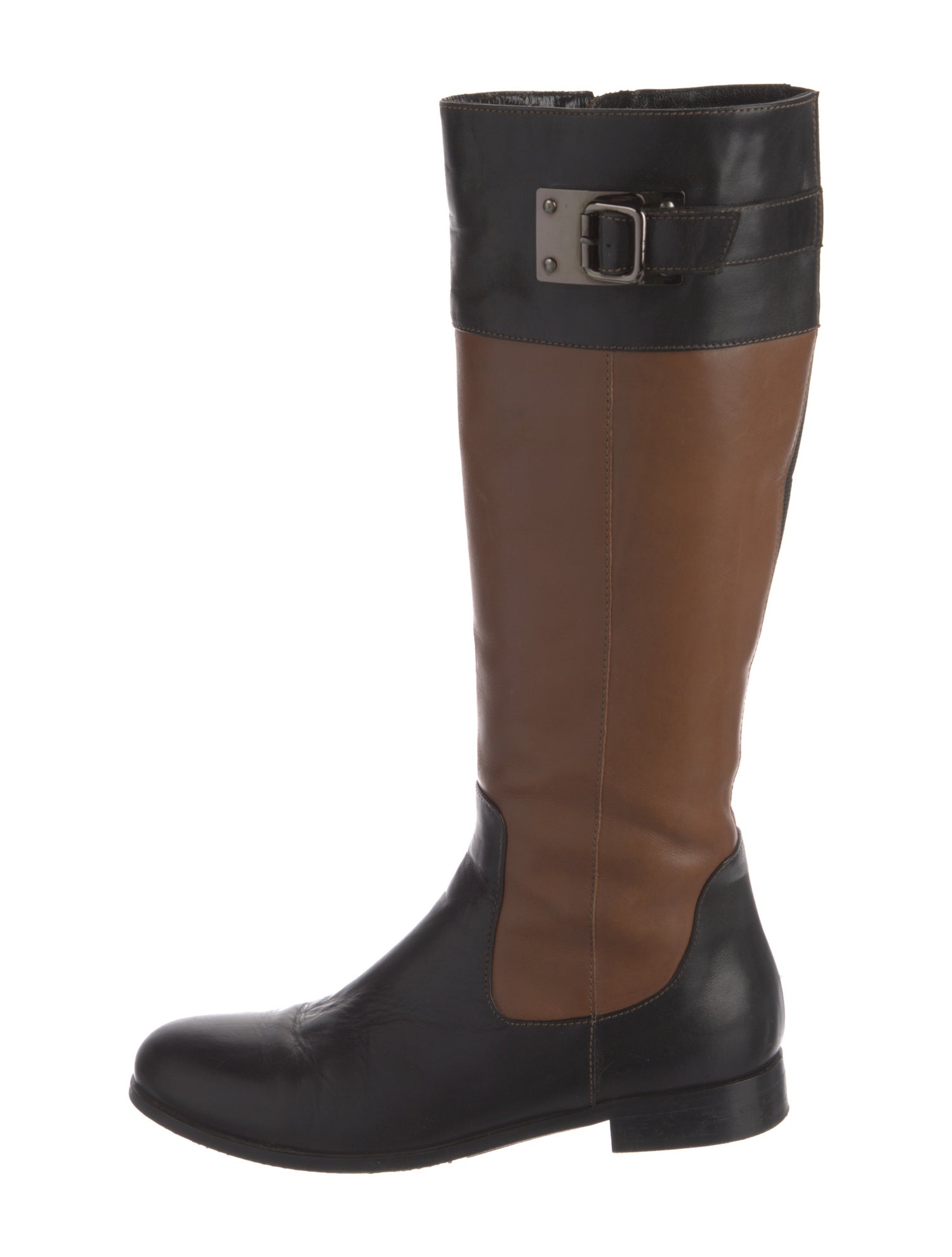 Aquatalia Leather Riding Boots