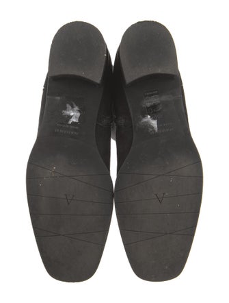 Aquatalia Suede Whipstitch Trim Boots