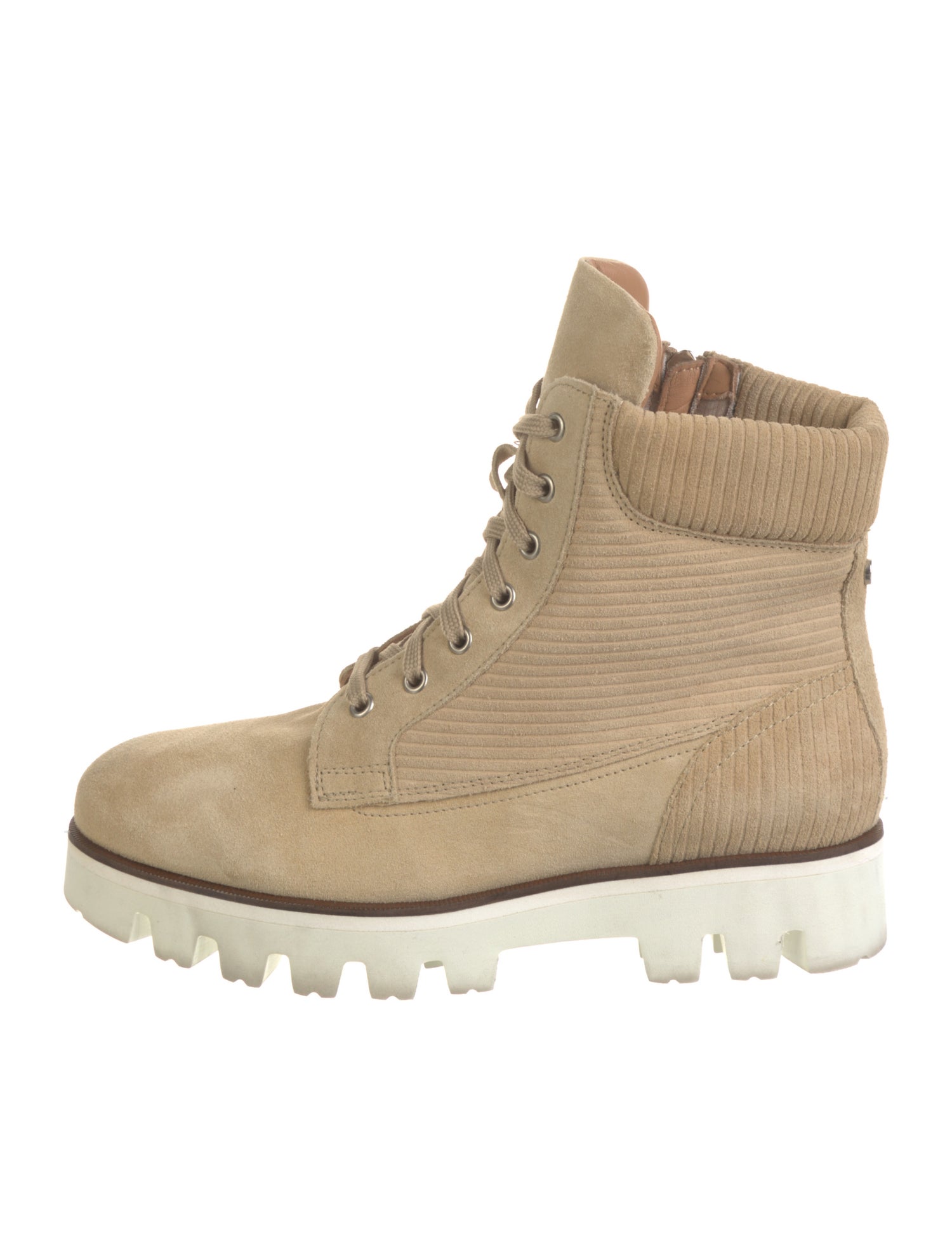 Aquatalia Suede Combat Boots