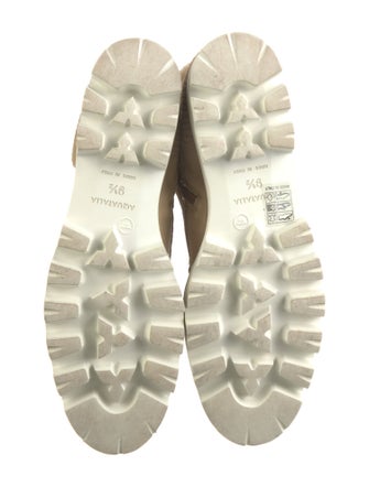 Aquatalia Suede Combat Boots