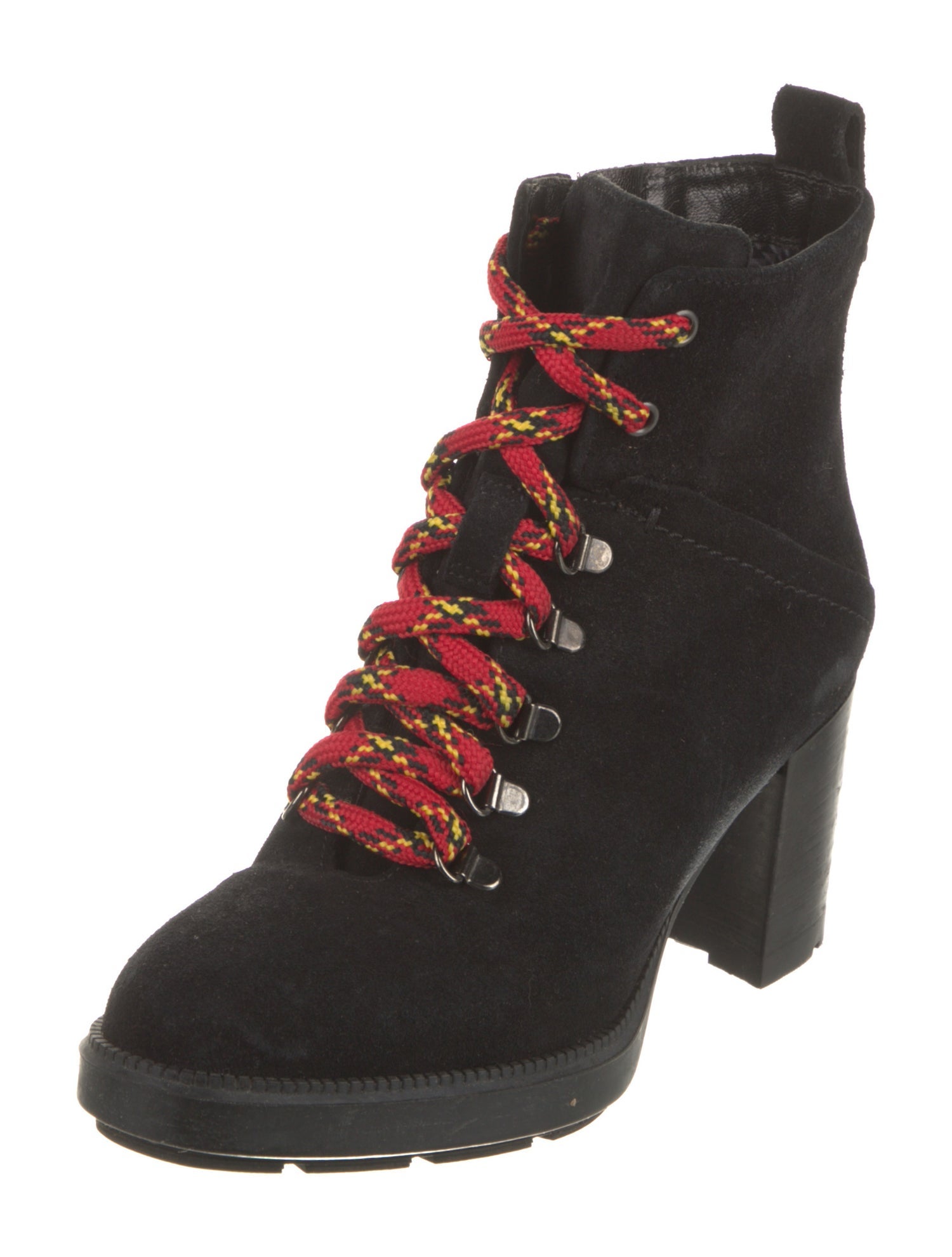 Aquatalia Suede Combat Boots