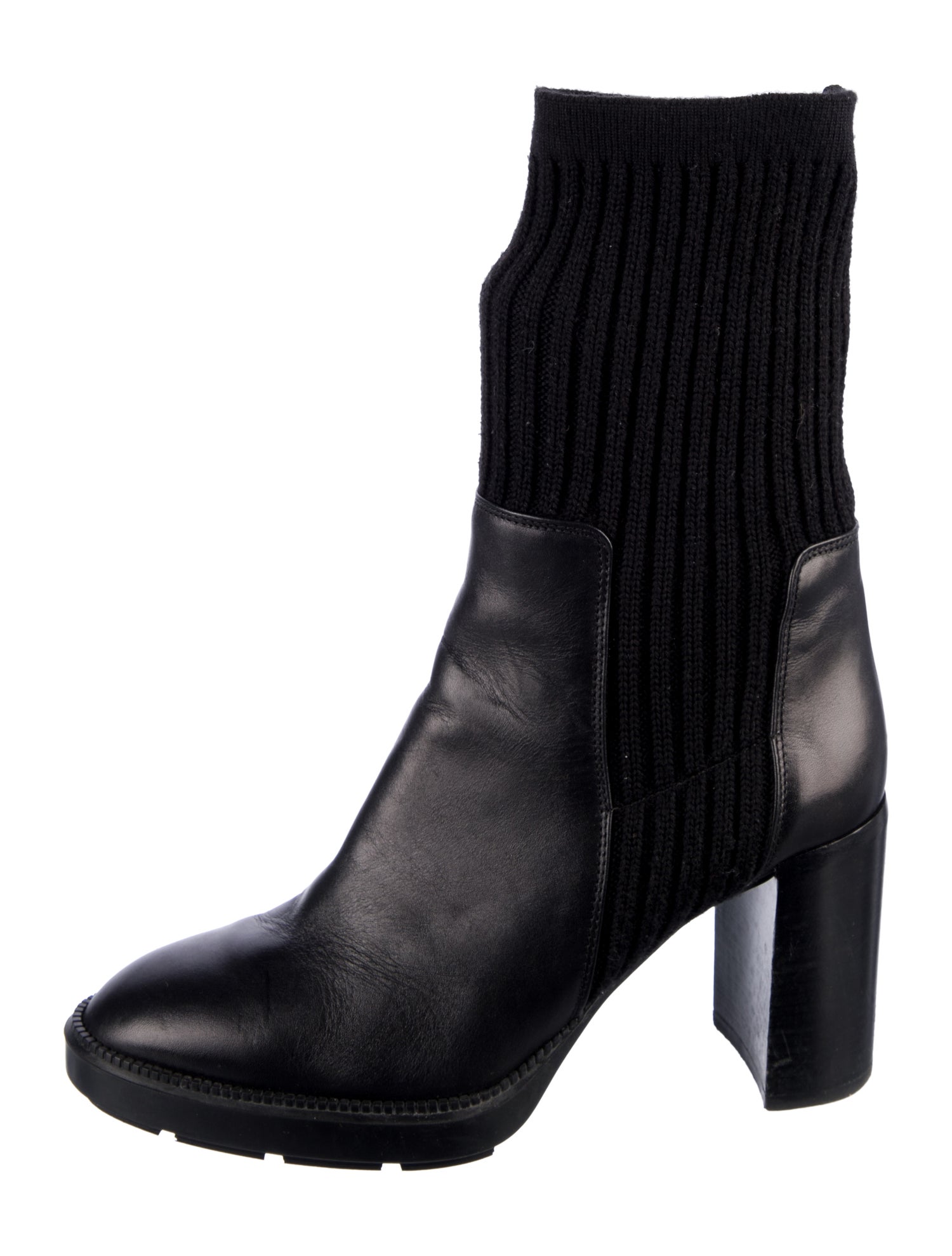 Aquatalia Leather Sock Boots