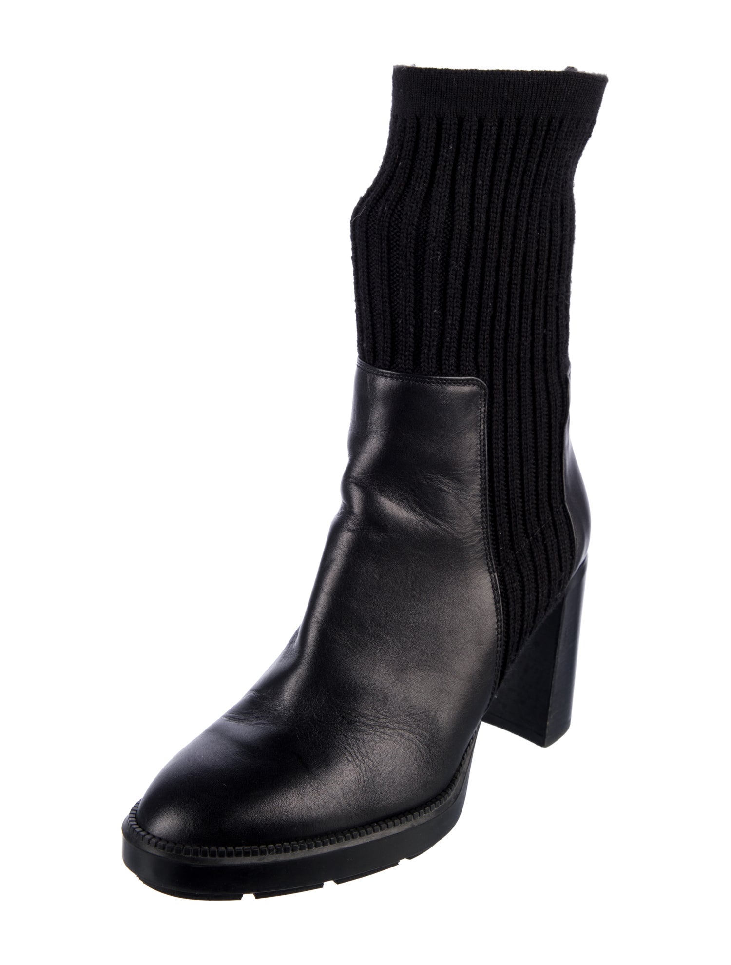 Aquatalia Leather Sock Boots