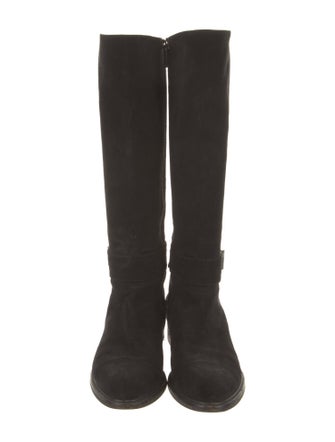 Aquatalia Suede Riding Boots