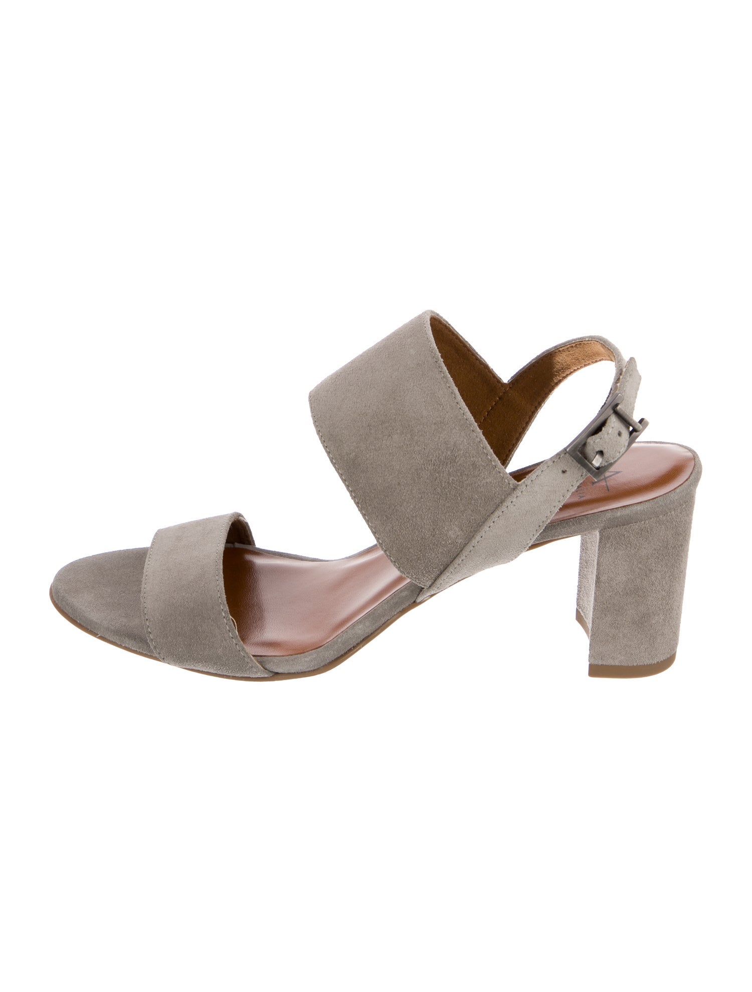 Aquatalia Suede Slingback Sandals
