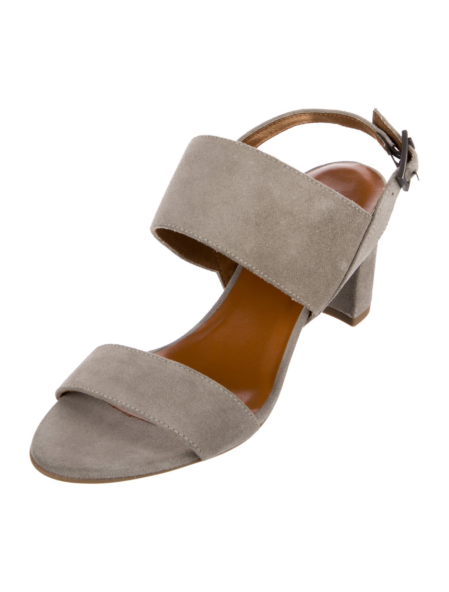 Aquatalia Suede Slingback Sandals