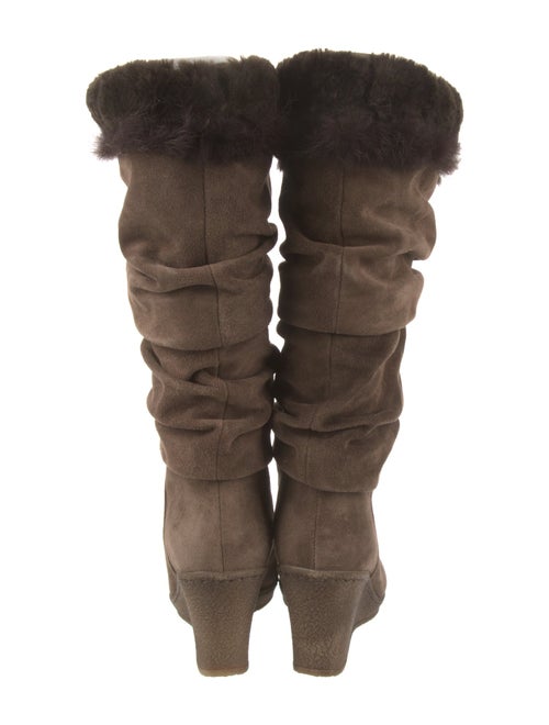 Aquatalia Suede Slouch Boots