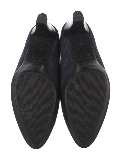 Aquatalia Suede Whipstitch Trim Boots