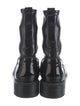 Aquatalia Patent Leather Combat Boots