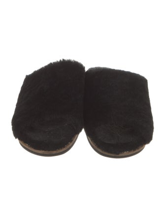Aquatalia Fur Slides